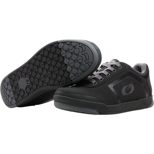 ONEAL PINNED FLAT SHOE BLK/GRY 12 (46)