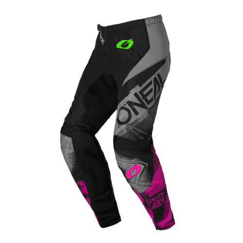 Oneal 2026 Element Girls Roller V.26 MX Pants - Black/Pink - 20 - SKU:ONE0277120