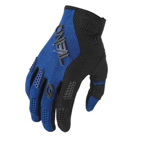 Oneal Youth Element Racewear  Gloves - Black/Blue - XS - SKU:ONE032001
