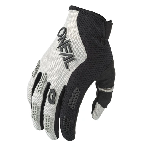 Oneal Element Racewear  Gloves - Black/Grey - S - SKU:ONE032208