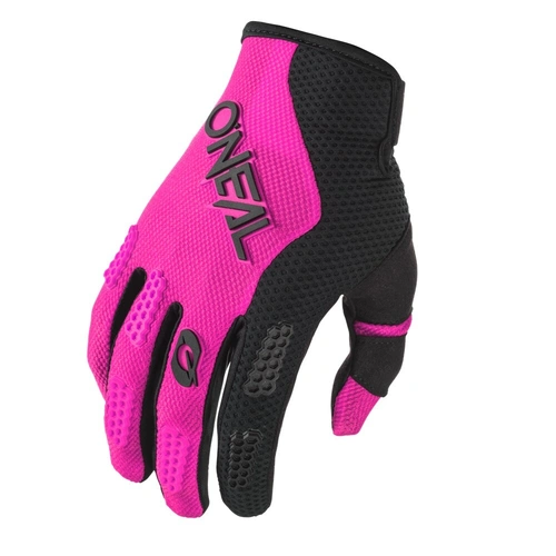 Oneal Womens Element Racewear MX Gloves - Black/Pink - S - SKU:ONE032716