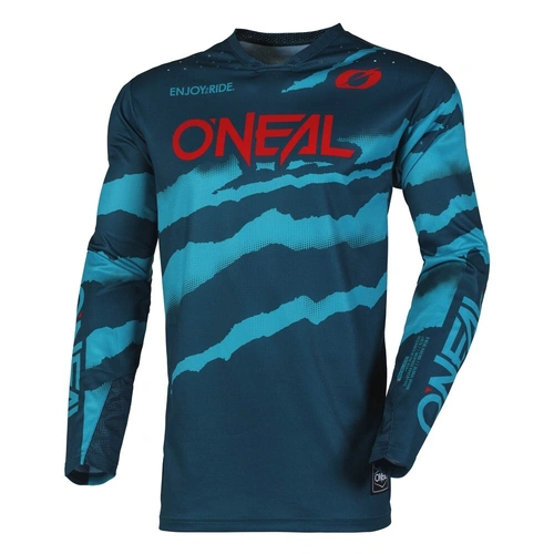 Oneal 2025 Hardwear Wild Jersey - Blue/Teal - S - SKU:ONH006182