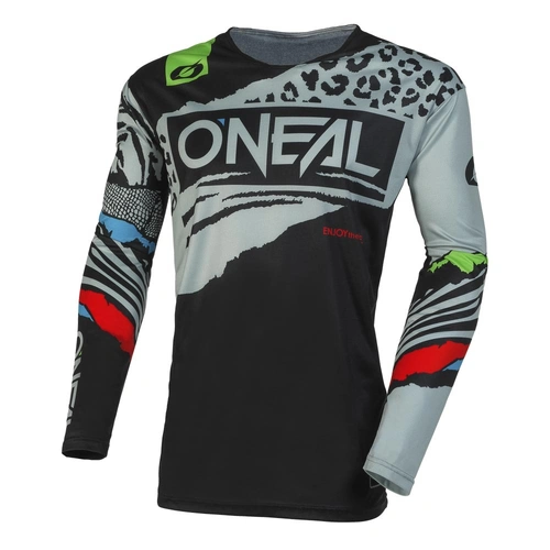 Oneal Youth Mayhem Wild Jersey - Black/Grey