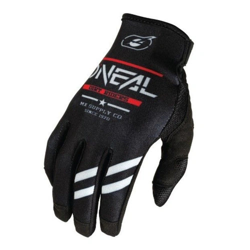 Oneal Mayhem Squadron Black Grey Gloves - Unisex - Large - Adult - Black/Grey - SKU:ONM030424