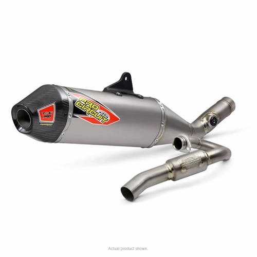 Pro Circuit T6 Pro System for Suzuki RMZ250 '19-25 (Carbon End Cap, Stainless Tubing, Titanium Silencer)
