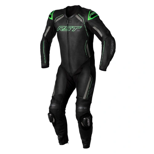 RST S-1 1 Pce Suit - Black/Grey/Neon Green