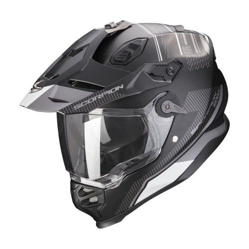 ScorpionExo ADF-9000 Air Desert Helmet - Matte Black/Silver