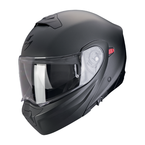 ScorpionExo Exo-930 Evo Solid Matte Helmet - Pearl Black - S - SKU:SE19410028503