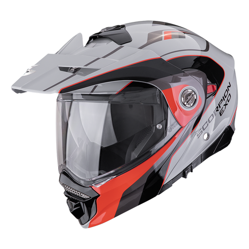 ScorpionExo ADX-2 Kamps Adventure Helmet - Grey Red