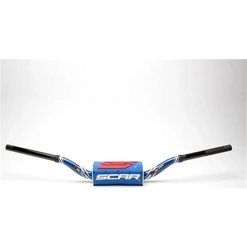Scar O2 Handlebar - Mcgrath/Short Style - KTM - Blue/Blue - 1-1/8"