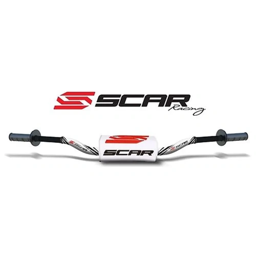 Scar O2 Handlebar - Mcgrath/Short Style - KTM - White/White - 1-1/8"