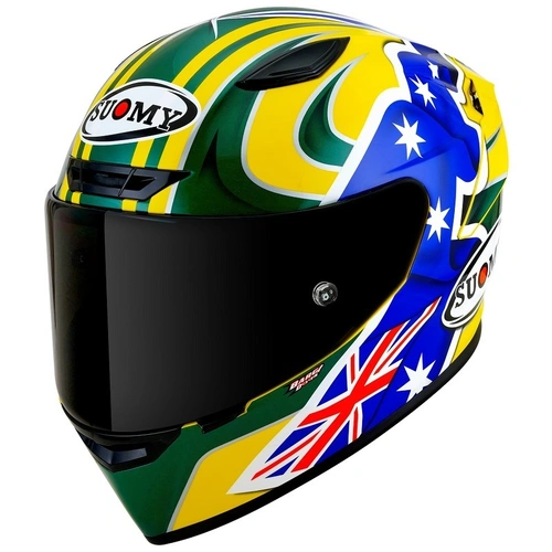 Suomy Track-1 E06 Helmet - Yellow - XS - SKU:SUK6T1001754