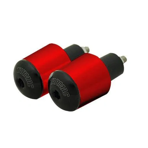 Tarmac Bar-Ends Tapered Smooth - Red - 35mm - Red