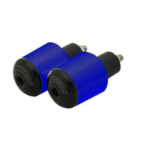 Tarmac Bar-Ends Tapered Smooth - Blue - 20mm - Blue