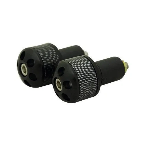 Tarmac Bar-Ends Carbon Print - Black