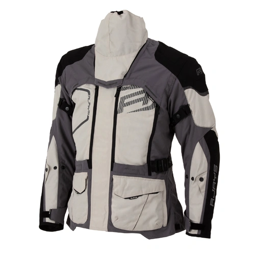 Rjays Adventure Jacket - Grey/Black - 2XL - SKU:TJ0028GYBK07
