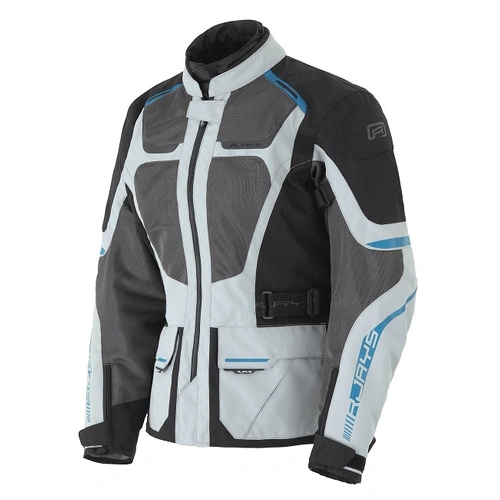 Rjays Tour Air 2 Womens Jacket - Grey/Black - 8 - SKU:TJ0038GBKD03