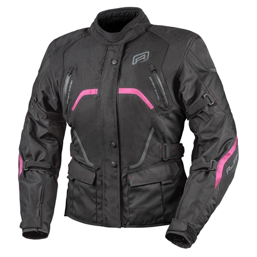 Rjays Ladies Voyager 6 Jacket - Black/Pink - 8 - SKU:TJ0049BKPKD03