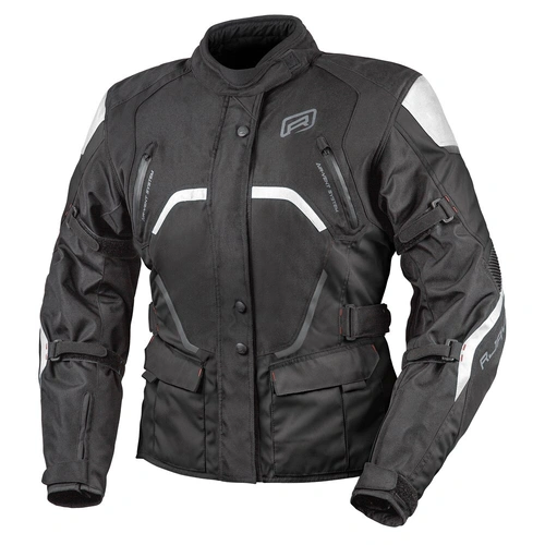 Rjays Ladies Voyager 6 Jacket - Black/White - 8 - SKU:TJ0049BKWHD03