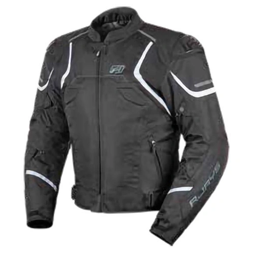 Rjays Pace Black White Jacket - Unisex - 2X-Large - Adult - Black/White - SKU:TJ0051BW07
