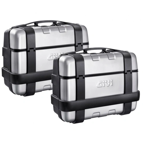 Givi Trekker Side Case Set [Pair] - Silver - 33L