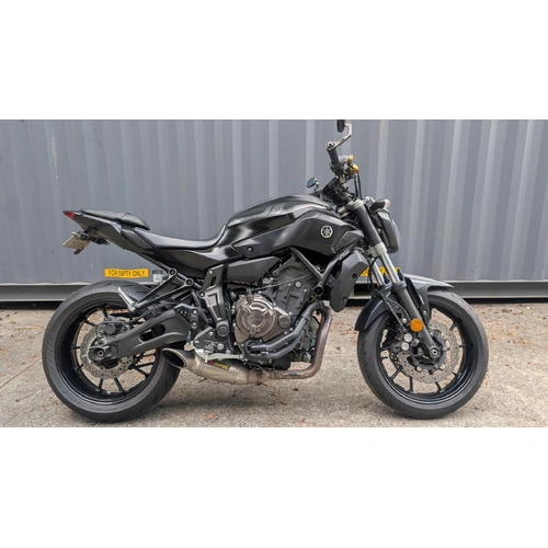 2017 Yamaha MT-07 LAMS Naked