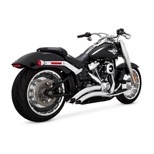 Vance & Hines Pcx Big Radius 2-2 Chr Softail 18-22 (Fits: Fatboy + Breakout + Fxdr) (Was V26075) - SKU:V26375
