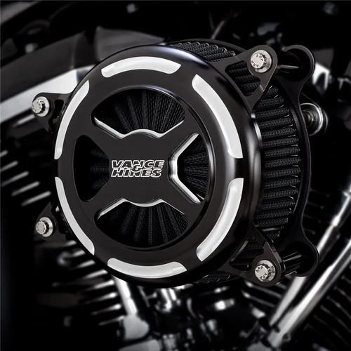 Vance & Hines Vo2 X Air Intake Blk Softail 18-21 Touring 17-21 (Was V42045/42047) - SKU:V42345