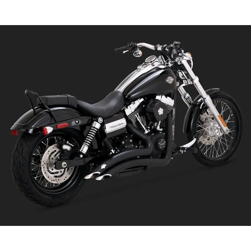 Vance & Hines Dyna 2006-2017 Black Big Radius 2-2 - SKU:V46071