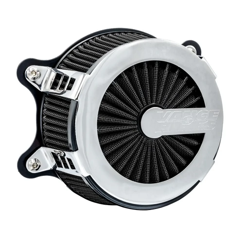 Vance & Hines Vo2 Cage Fighter Air Intake Chrome Softail18-22 Touring 17-22 - SKU:V70356