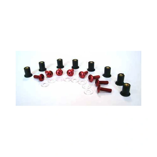 Xtech Screen Screws - Red