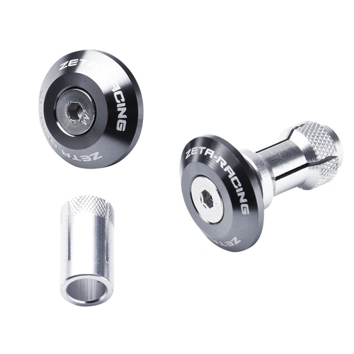 Zeta Bar End Plugs Alloy Swivel - 29Mm - Titanium