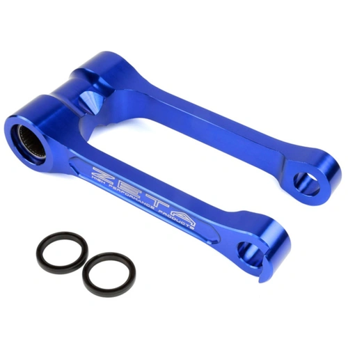 Zeta Lowering Linkage Kit for YZ250F '14<, 450F '10<, WR250F '15<, 450F '16<, YZFX - Blue - -30mm - SKU:ZE5605656