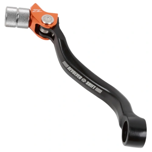 Zeta Adjustable Gear Lever Revolver for KTM SX/ Husqvarna FC - Orange