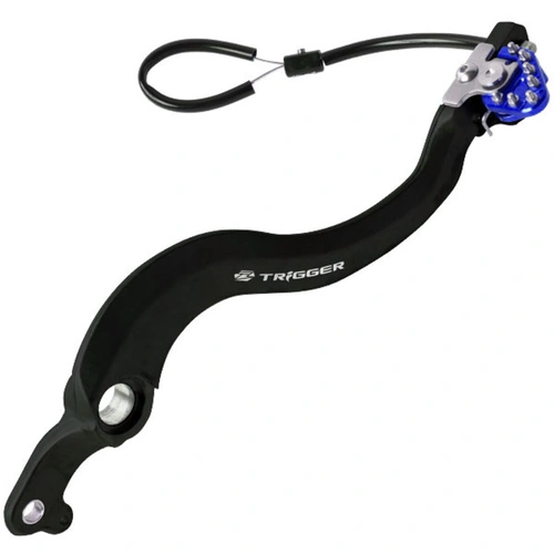 Zeta Trigger Brake Pedal for YZ125/250/250X - Blue