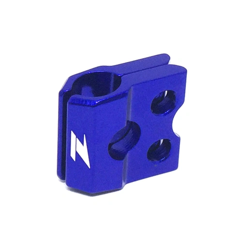 Zeta Brake Line Clamp for KXF/KLX, RM/RMZ - Blue