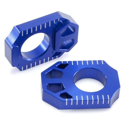 Zeta Axle Blocks for YZ/YZF '07-08, WR250R/X - Blue - SKU:ZE935312