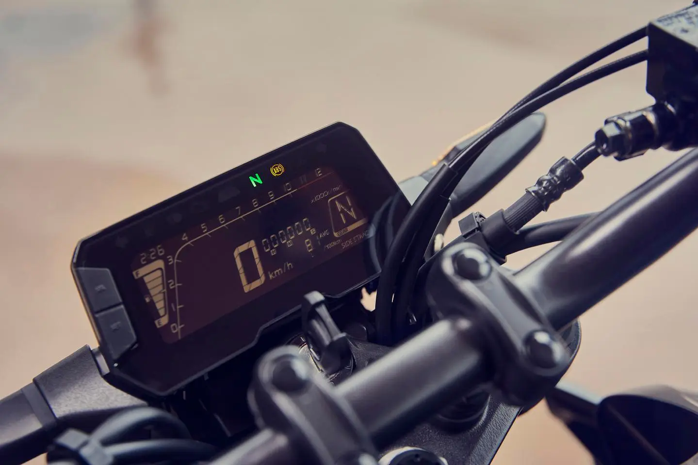 Digital instrument display