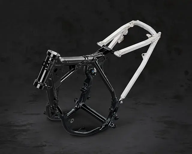 Compact steel frame