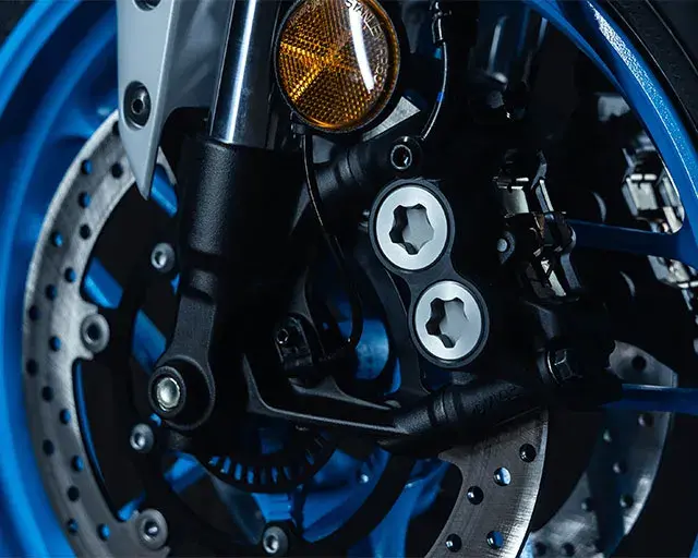 Large front brakes