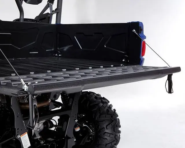Pallet-sized rear cargo bed