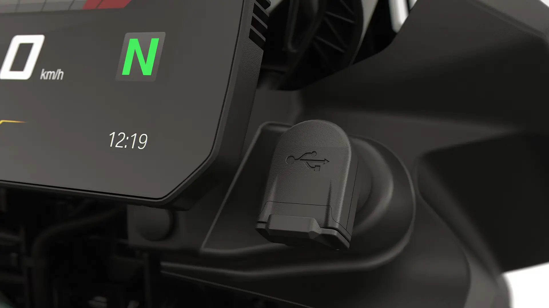 More power with the USB port as standard