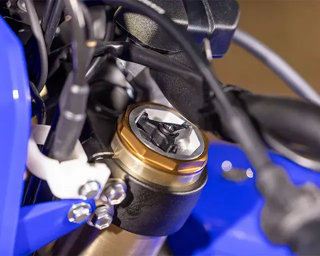 Industry leading front and rear suspension