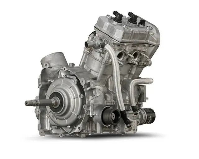 Powerful twin cylinder engine