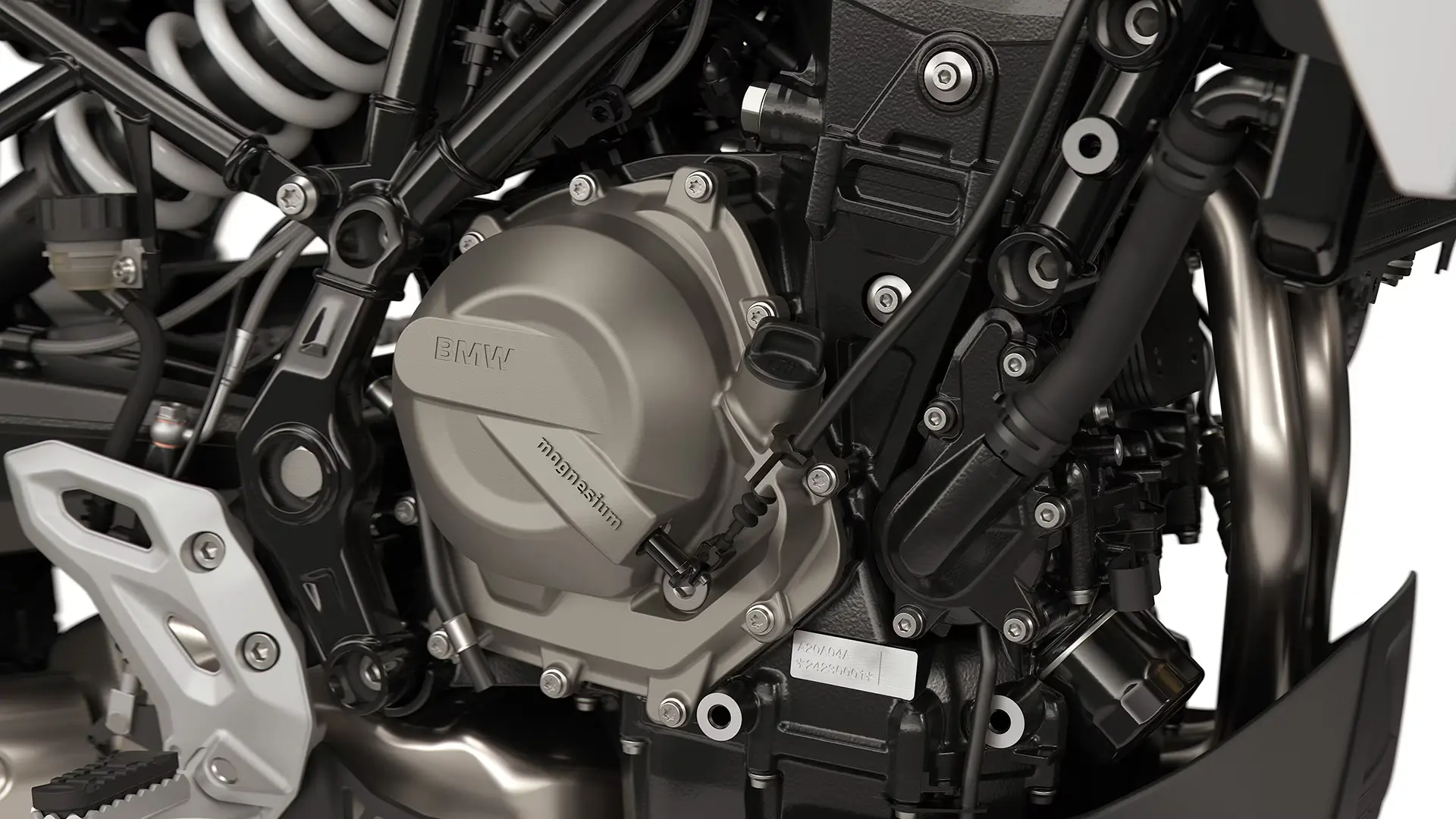 Newly developed two-cylinder engine