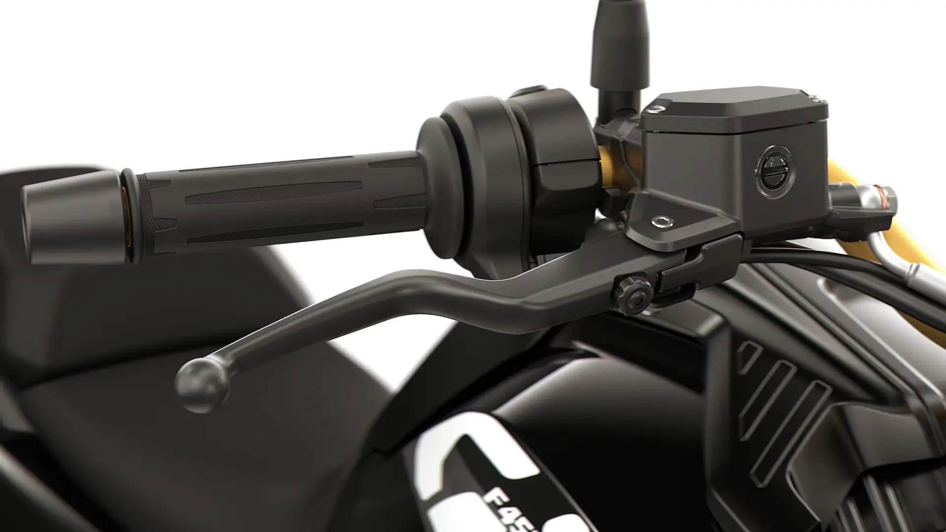 Adjustable hand lever