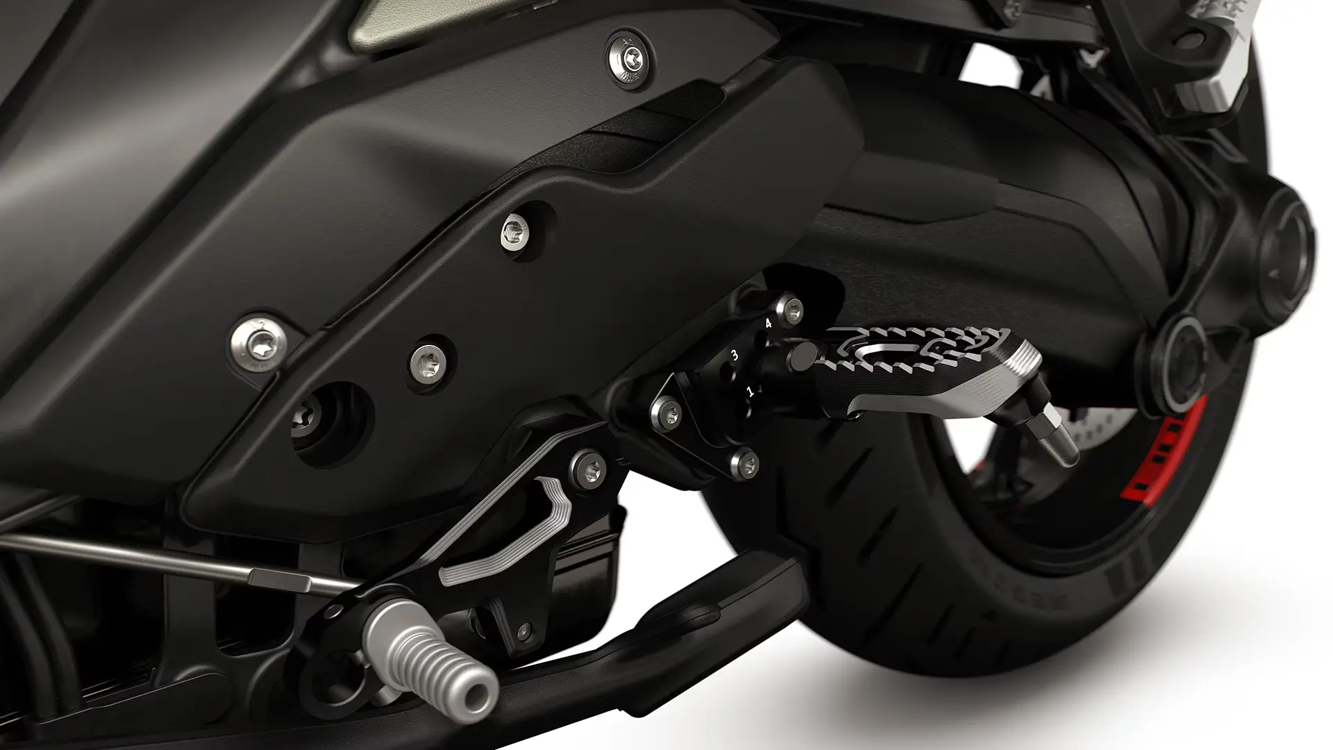 The variable footrest system