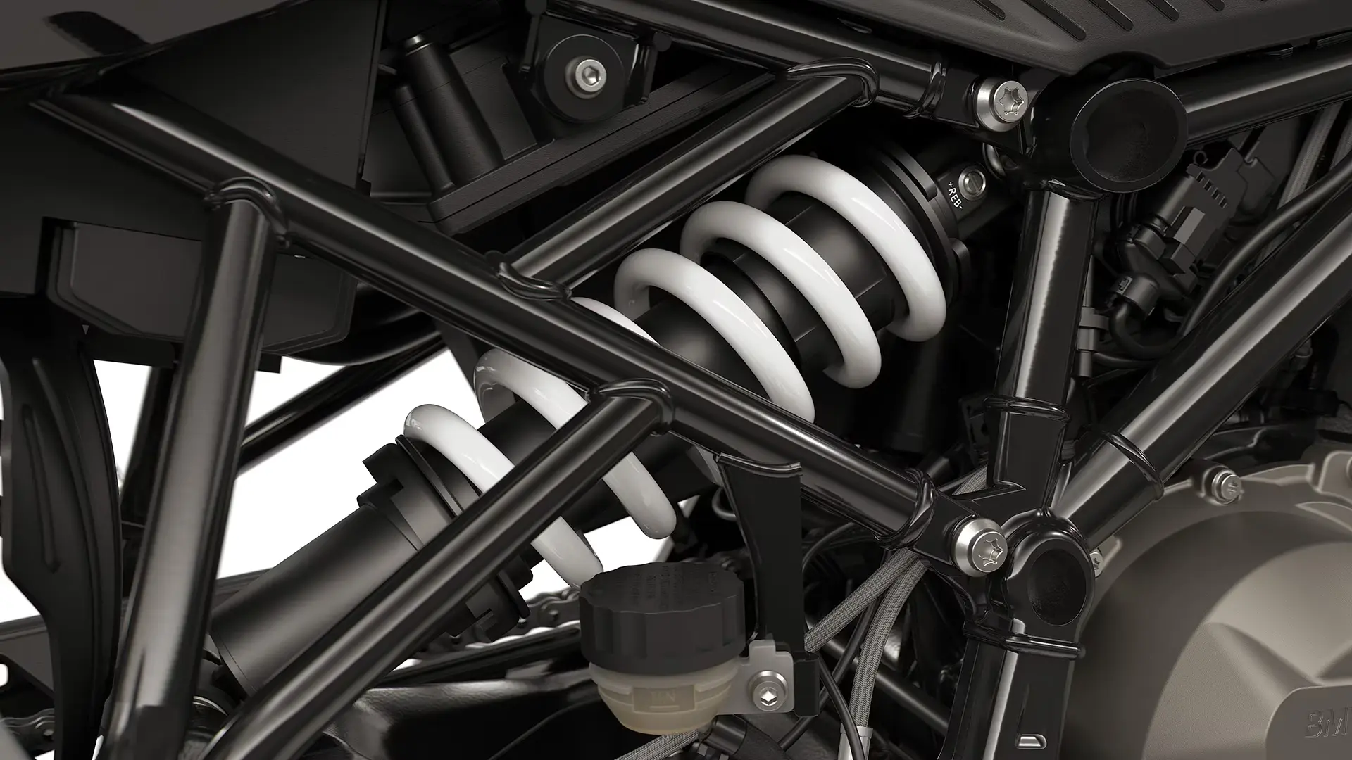 Adjustable suspension strut