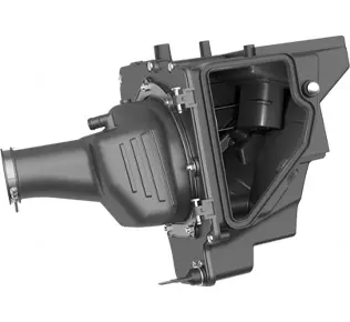 New air cleaner box and inlet