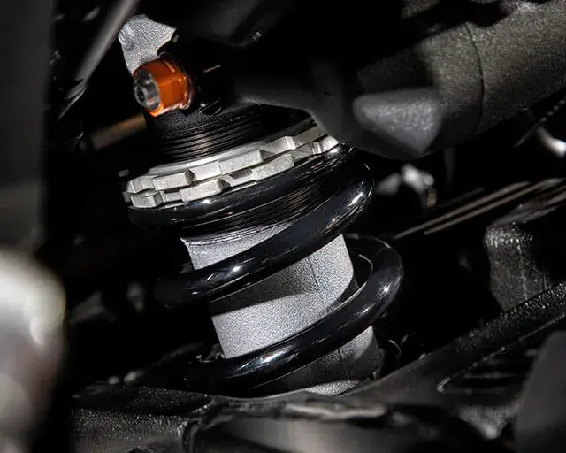 Optimised front & rear suspension